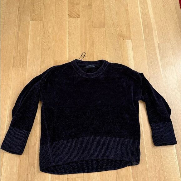 Zara Blue Crew Neck Sweater - Picture 1 of 7